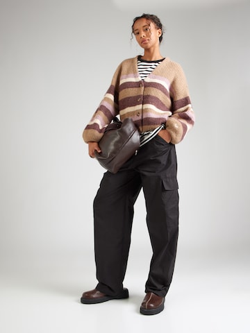 Cardigan 'MARBLE TILES' ROXY en marron