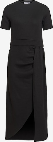 VILA - Vestido de punto 'VIRaffi' en negro: frente