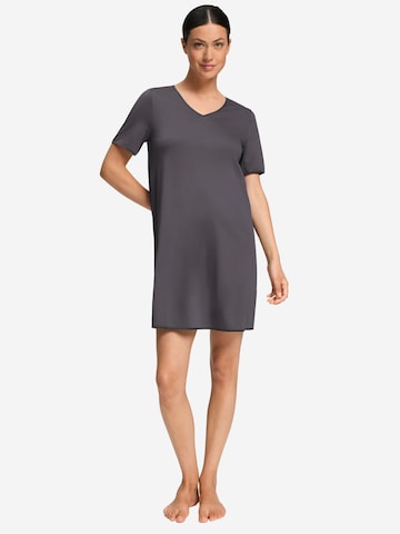 Chemise de nuit ' Cotton Silk ' Hanro en gris : devant