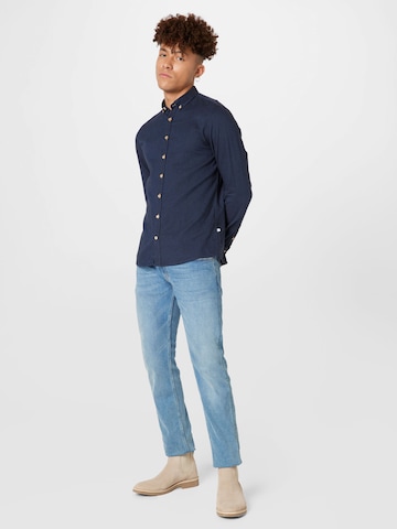 Regular fit Camicia 'Dean Diego' di Kronstadt in blu