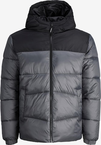 JACK & JONES Téli dzseki 'Chili' - szürke: elől