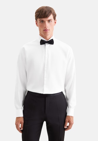 SEIDENSTICKER Regular fit Business shirt in White: front