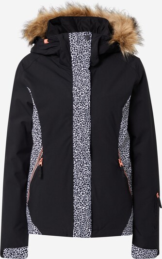 ROXY Sportjacke in schwarz / weiß, Produktansicht