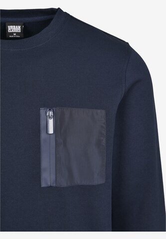 Urban Classics Sweatshirt in Blauw
