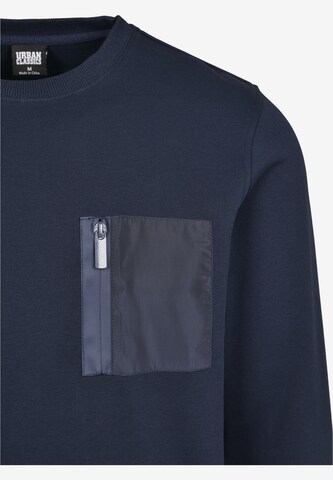 Urban Classics Sweatshirt in Blau