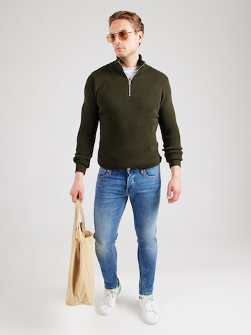 Only & Sons Sweater 'Phil' in Green