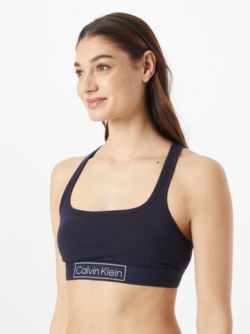 Calvin Klein Underwear Бюстие Сутиен в черно: отпред