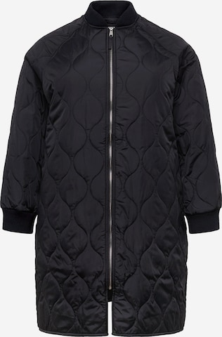 Z-One Between-Seasons Coat 'Milla' in Black: front