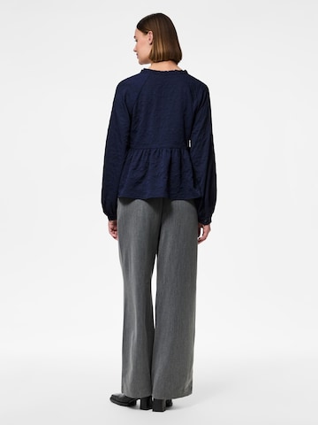 PIECES Blouse 'NALANI' in Blue
