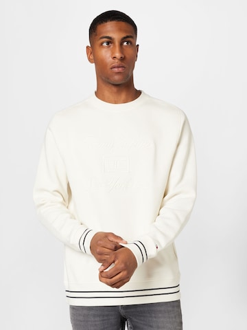 TOMMY HILFIGER Sweatshirt i hvid: forside