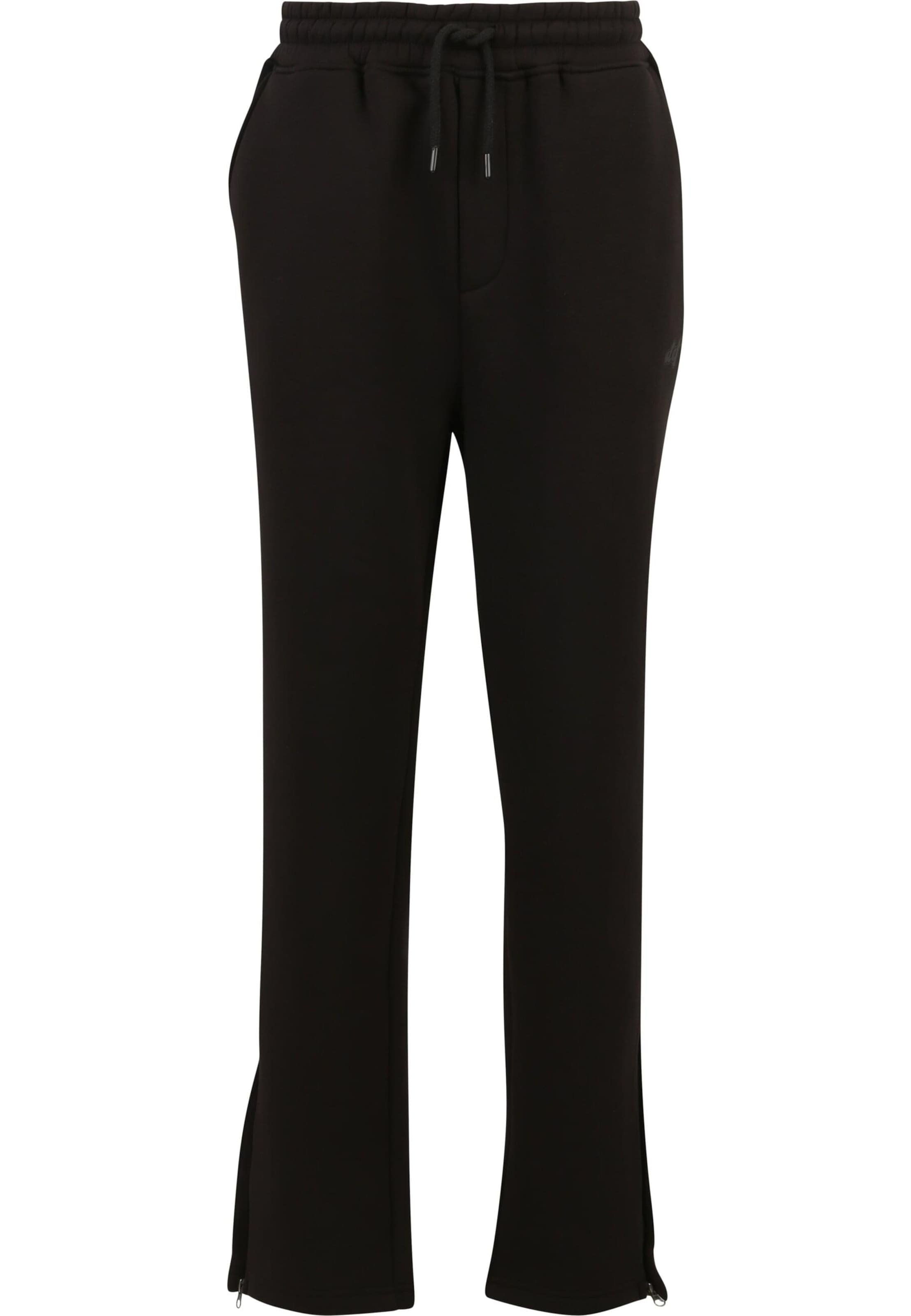 DEF Loose fit Trousers in Black: front