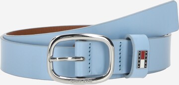 Tommy Jeans Riem in Blauw: voorkant