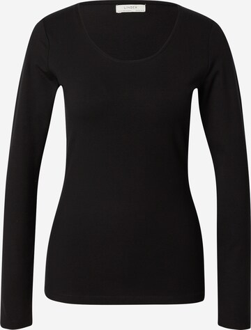 Lindex Shirt 'Inez' in Zwart: voorkant