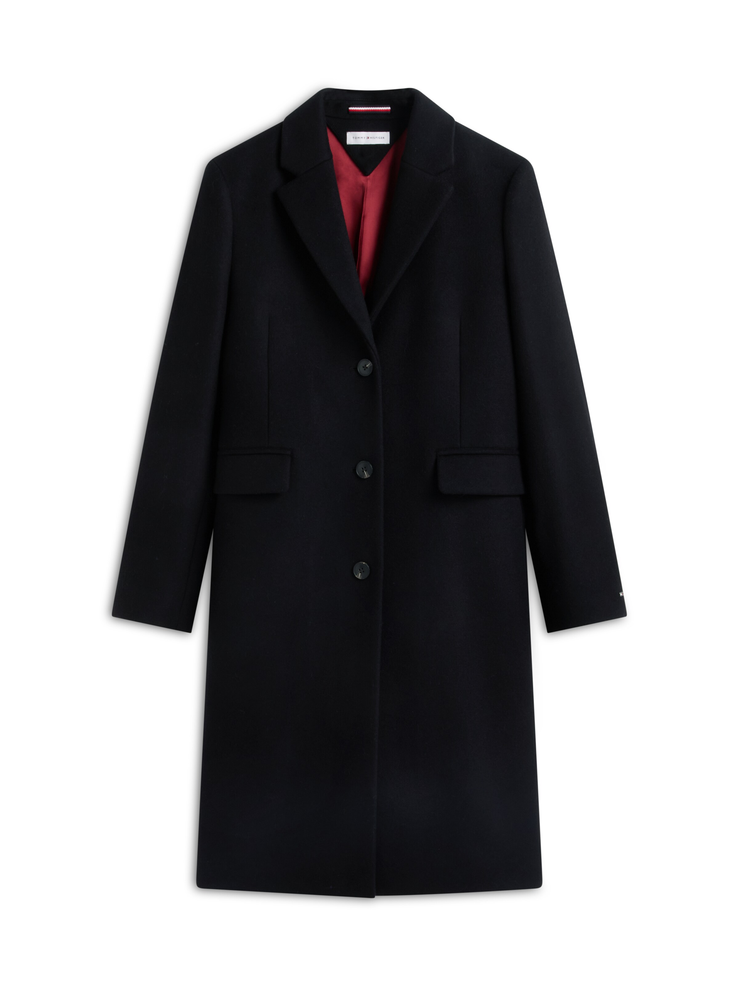 Palton de primăvară-toamnă pe XXS TOMMY HILFIGER pe negru, Vizualizare produs