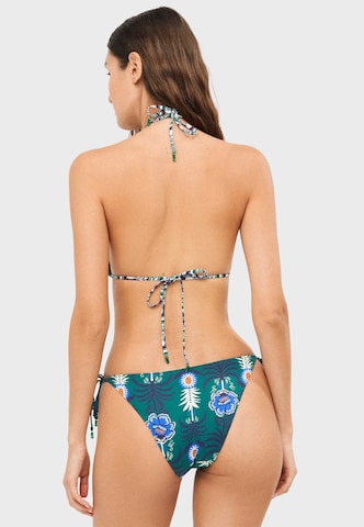Gisela Triangel Bikini in Blauw