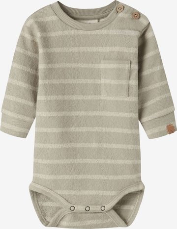 Lil'Atelier - Pijama entero/body en verde: frente