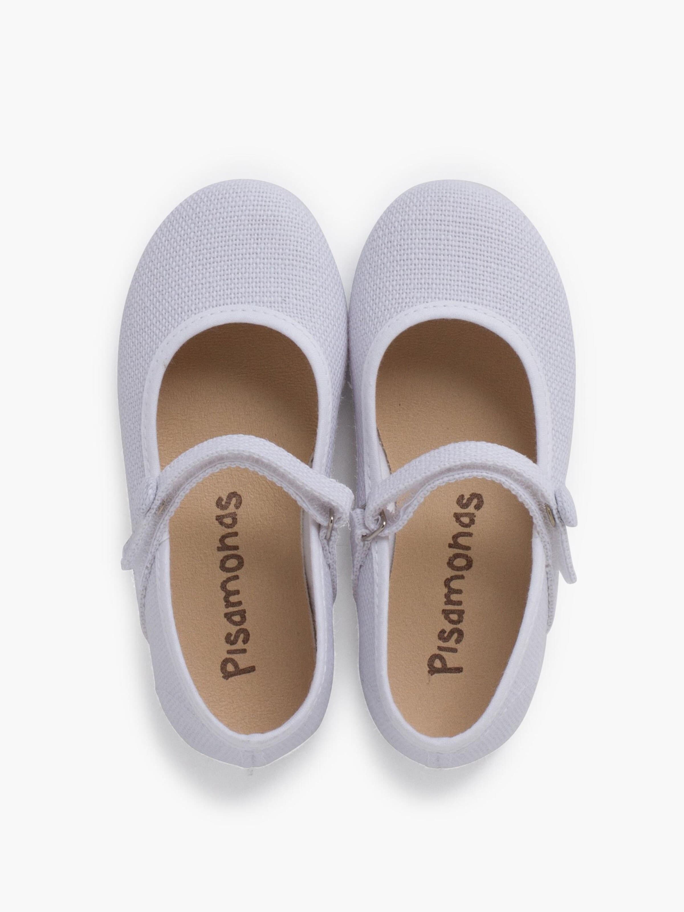 Ballerines Pisamonas en blanc