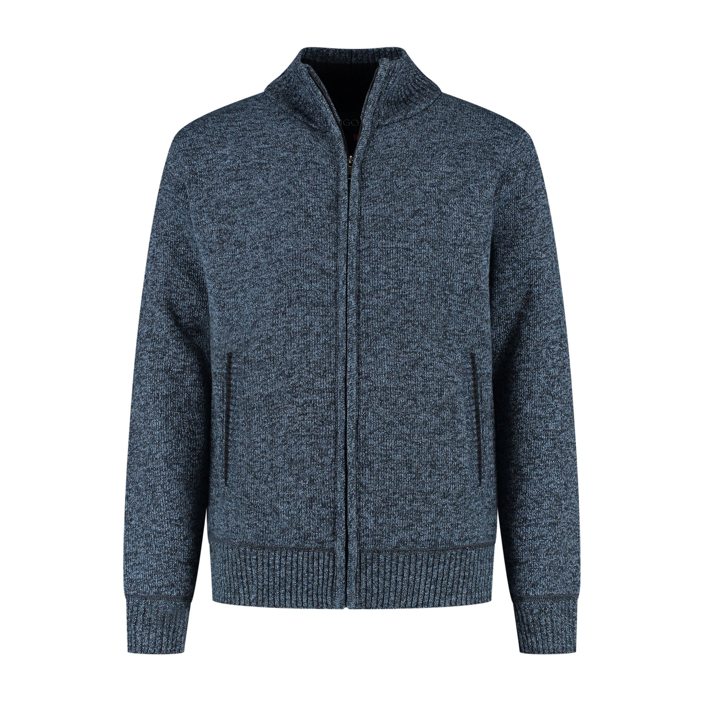 MGO Sweat jacket 'Philip' in Blue: front