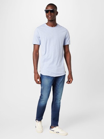 Only & Sons T-Shirt 'Benne' in Blau