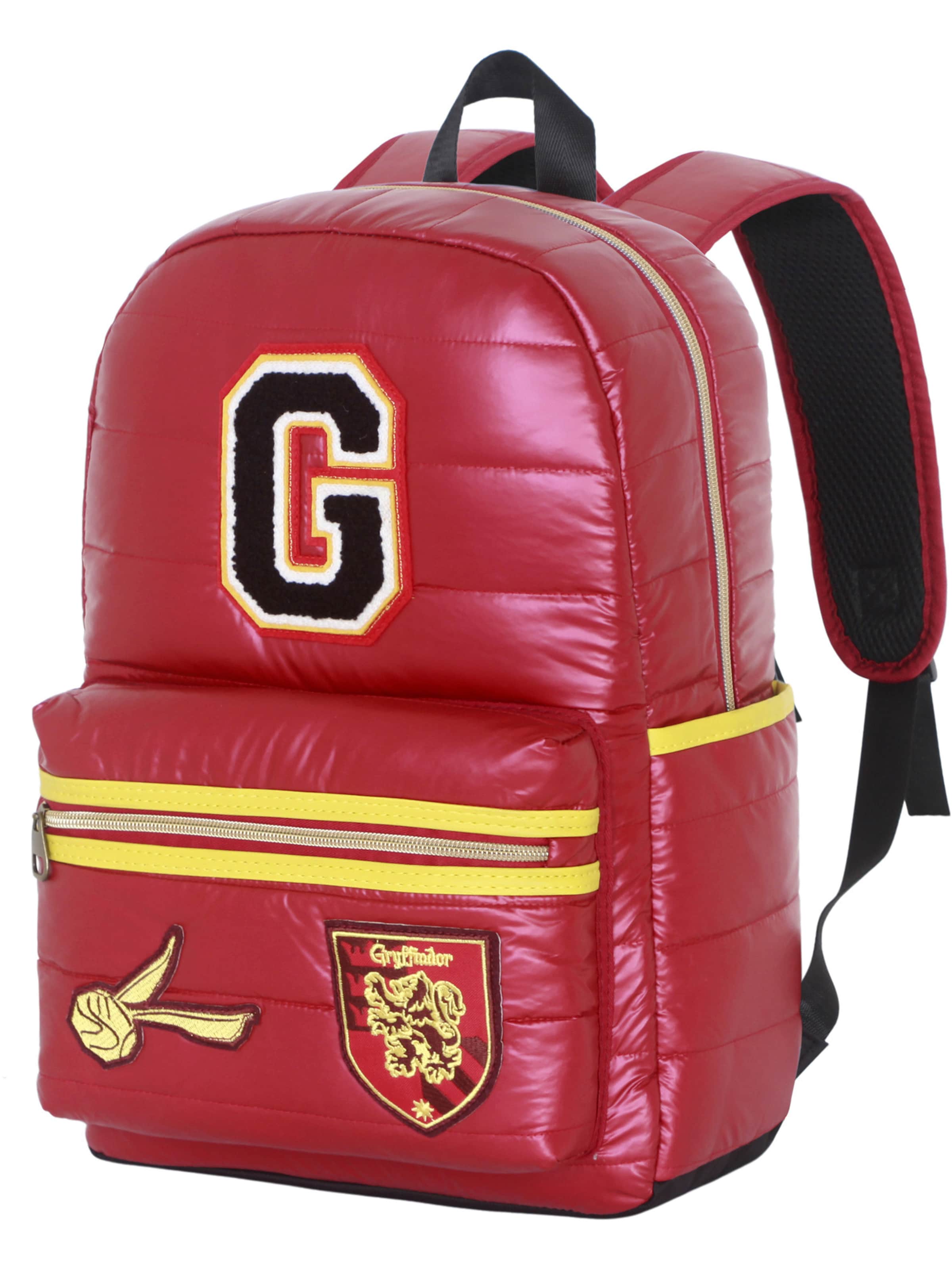 Zaino 'Harry Potter G-Padding' di Warner Bros. in rosso: frontale