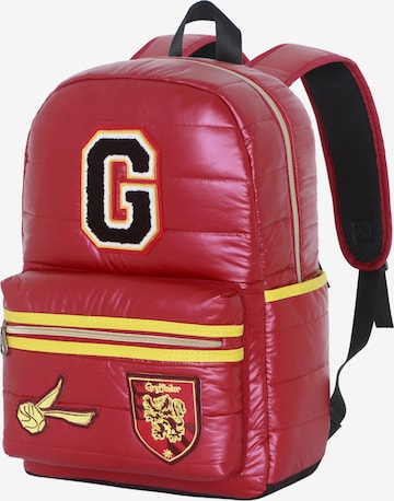 Warner Bros. Backpack 'Harry Potter G-Padding' in Red: front