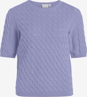 VILA Sweater 'Chao' in Purple: front