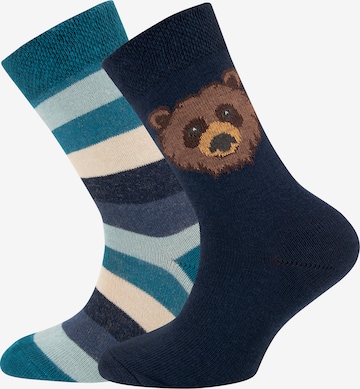 EWERS Socken in Blau: predná strana