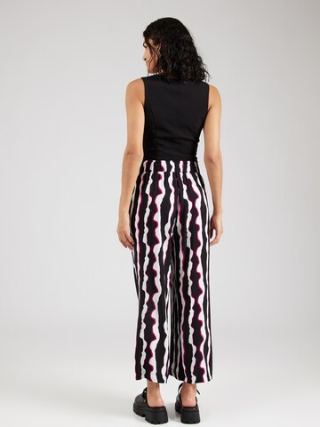 s.Oliver Wide leg Broek in Zwart