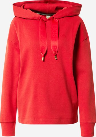 BOSS Black Sweatshirt 'Esandra' in Rot: predná strana