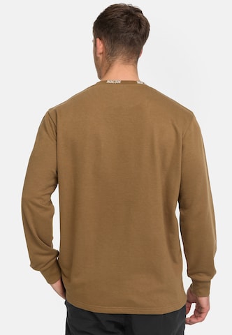 INDICODE JEANS Sweatshirt 'INWhann' in Braun