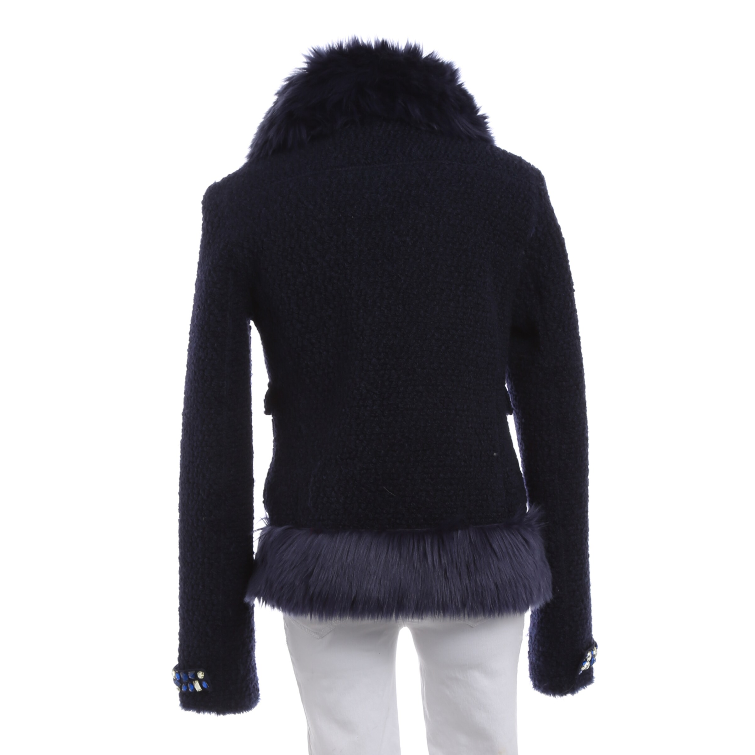 PATRIZIA PEPE Jacket & Coat in S in Blue