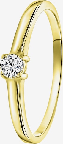 Lucardi Ring in Gold: Vorderseite