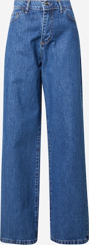 Trendyol Szeroka nogawka Jeansy w kolorze niebieski: przód