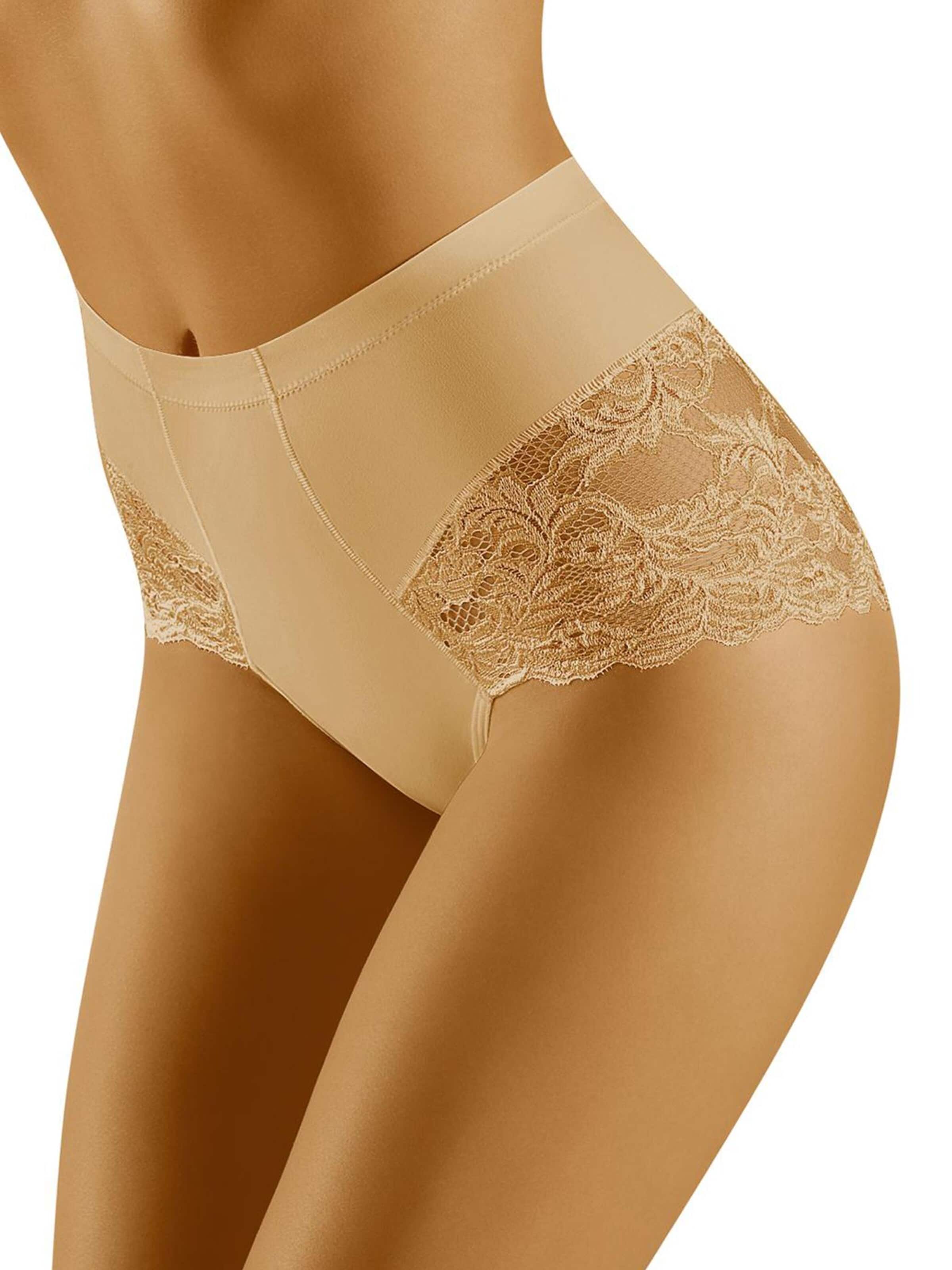 Wolbar Panty 'Slimea' in Beige: front