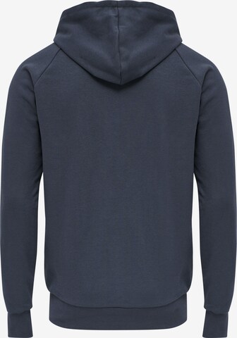 Hummel Athletic Zip-Up Hoodie in Blue