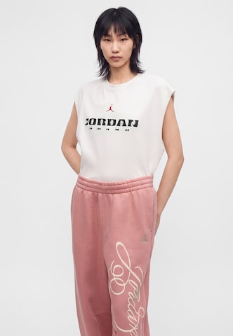 JordanLoosefit Hlače 'Brooklyn Fleece' - roza boja: prednji dio