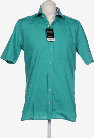 ETERNA Button Up Shirt in M in Green: front