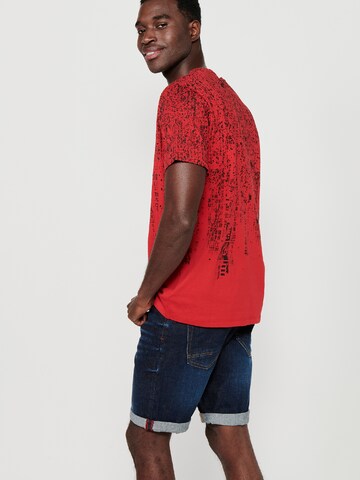 T-Shirt KOROSHI en rouge