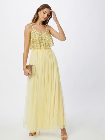 Sistaglam Evening Dress 'JAMELYN' in Yellow