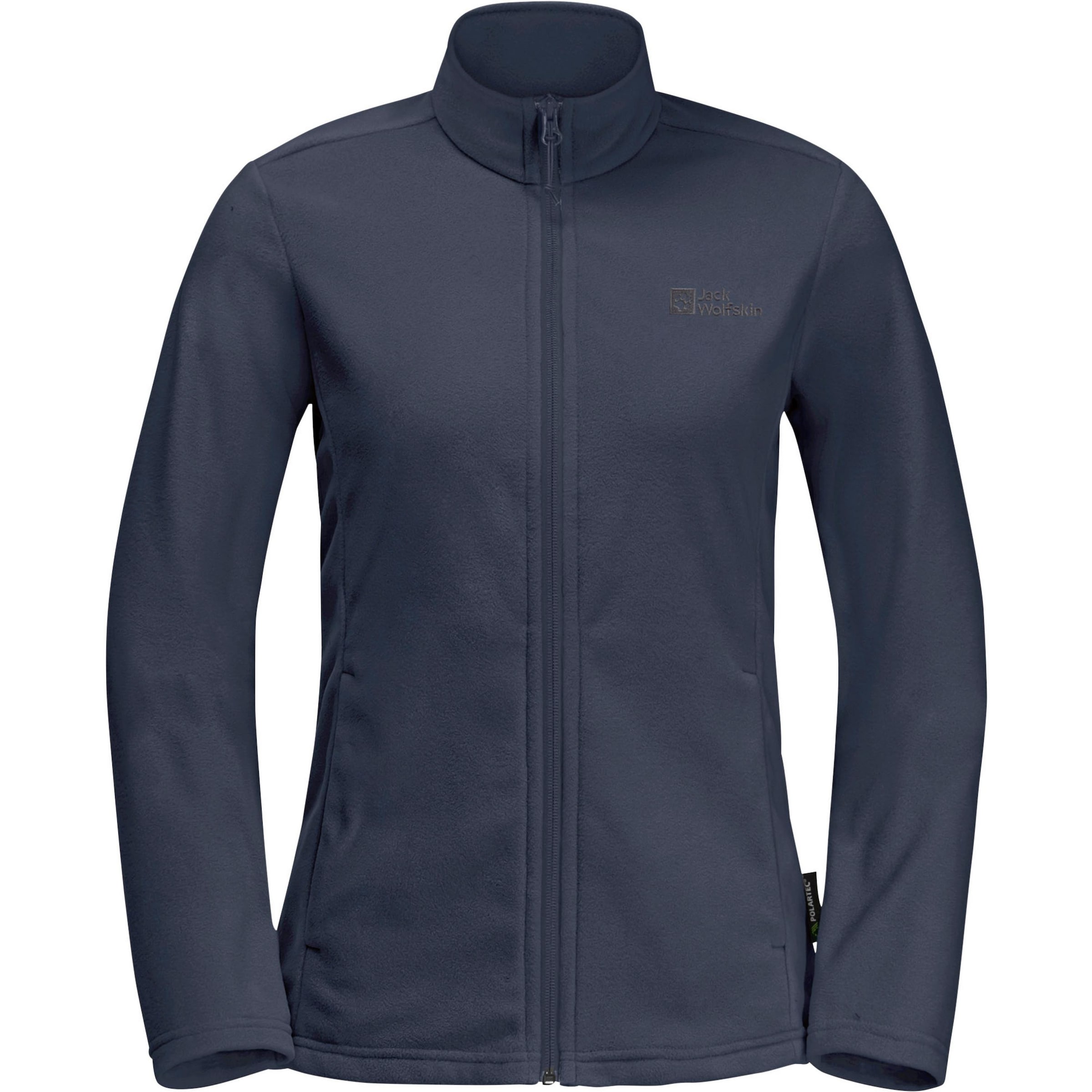JACK WOLFSKIN Funktionsfleecejacke 'TAUNUS' in Blau: Vorderseite