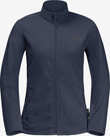 JACK WOLFSKIN Funktionsfleecejacke 'TAUNUS' in Blau: predná strana