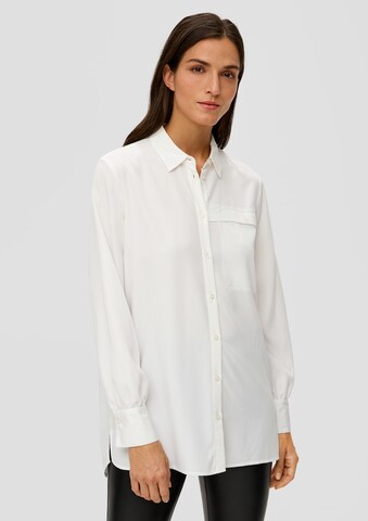 s.Oliver Blouse in Beige: voorkant