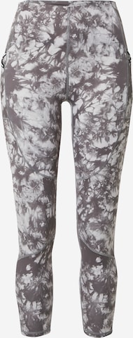 Superdry Skinny Sportbroek in Grijs: voorkant