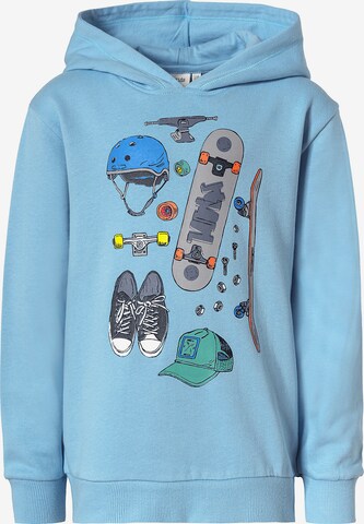 myToys-COLLECTION Sweatshirt in Blue: front