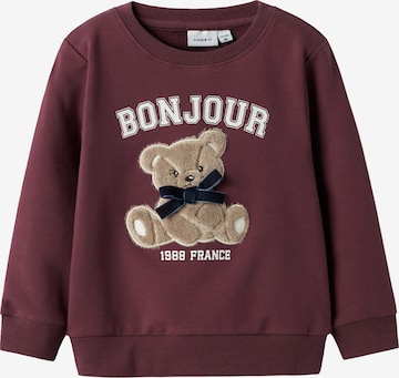 raudona NAME IT Megztinis be užsegimo 'NMFRear': priekis