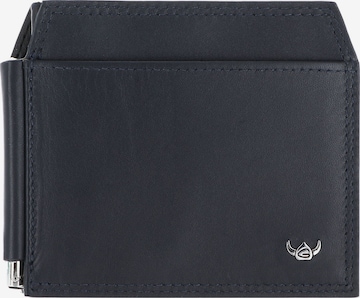 GOLDEN HEAD Portemonnee in Blauw: voorkant