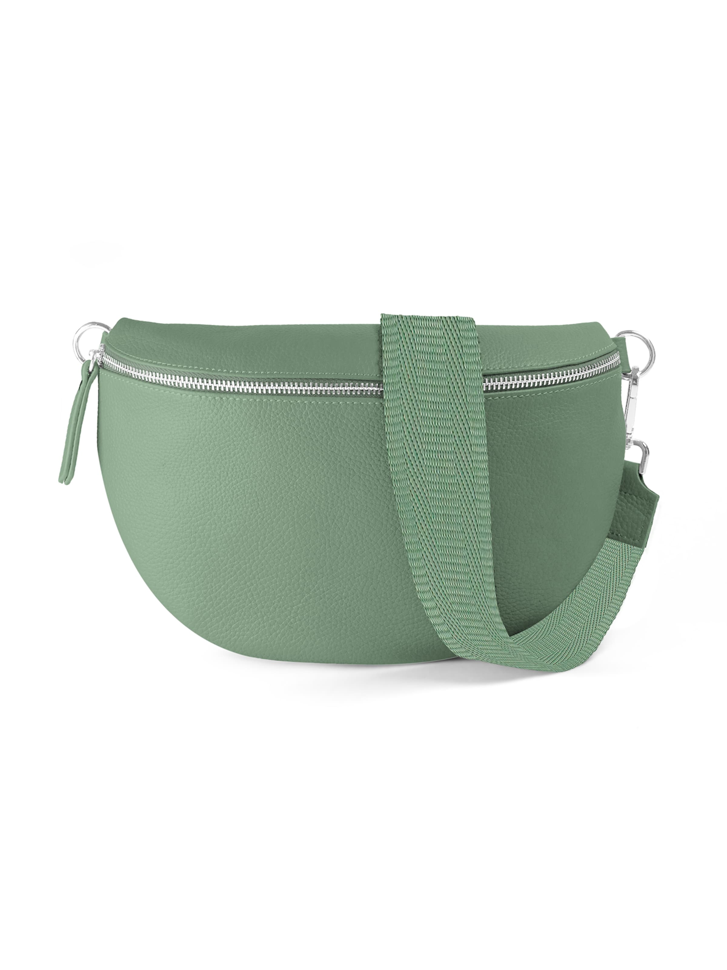 lePelou Fanny Pack 'MILA large' in Green: front