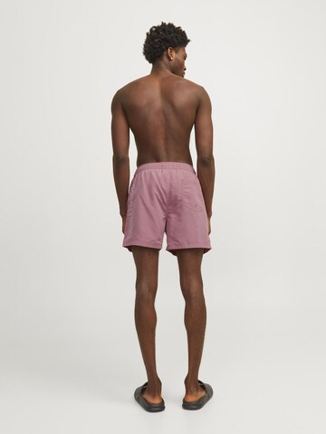 Shorts de bain 'JPSTFiji' JACK & JONES en rose