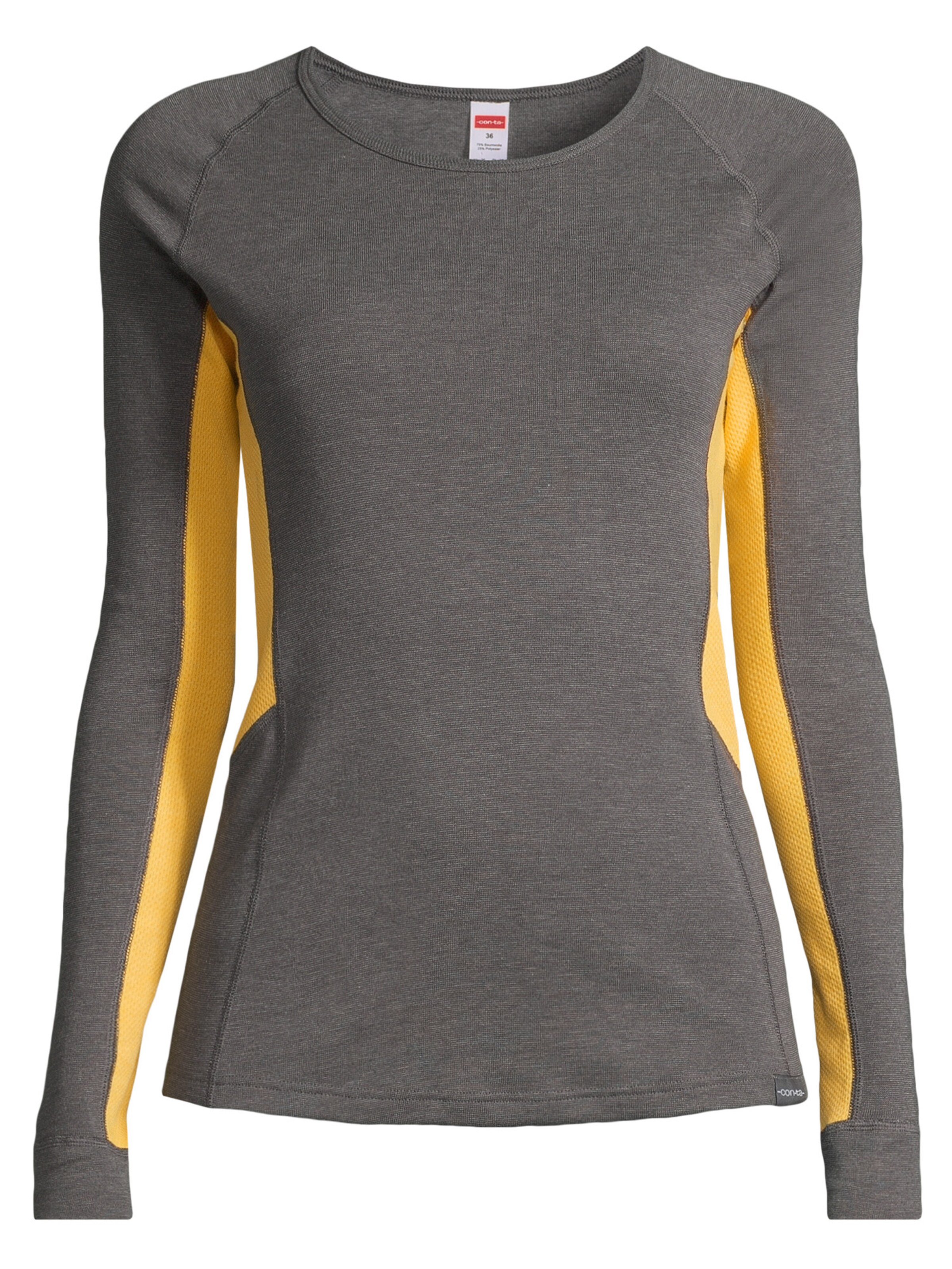 CON-TA Undershirt 'Sportiv' in Grey: front