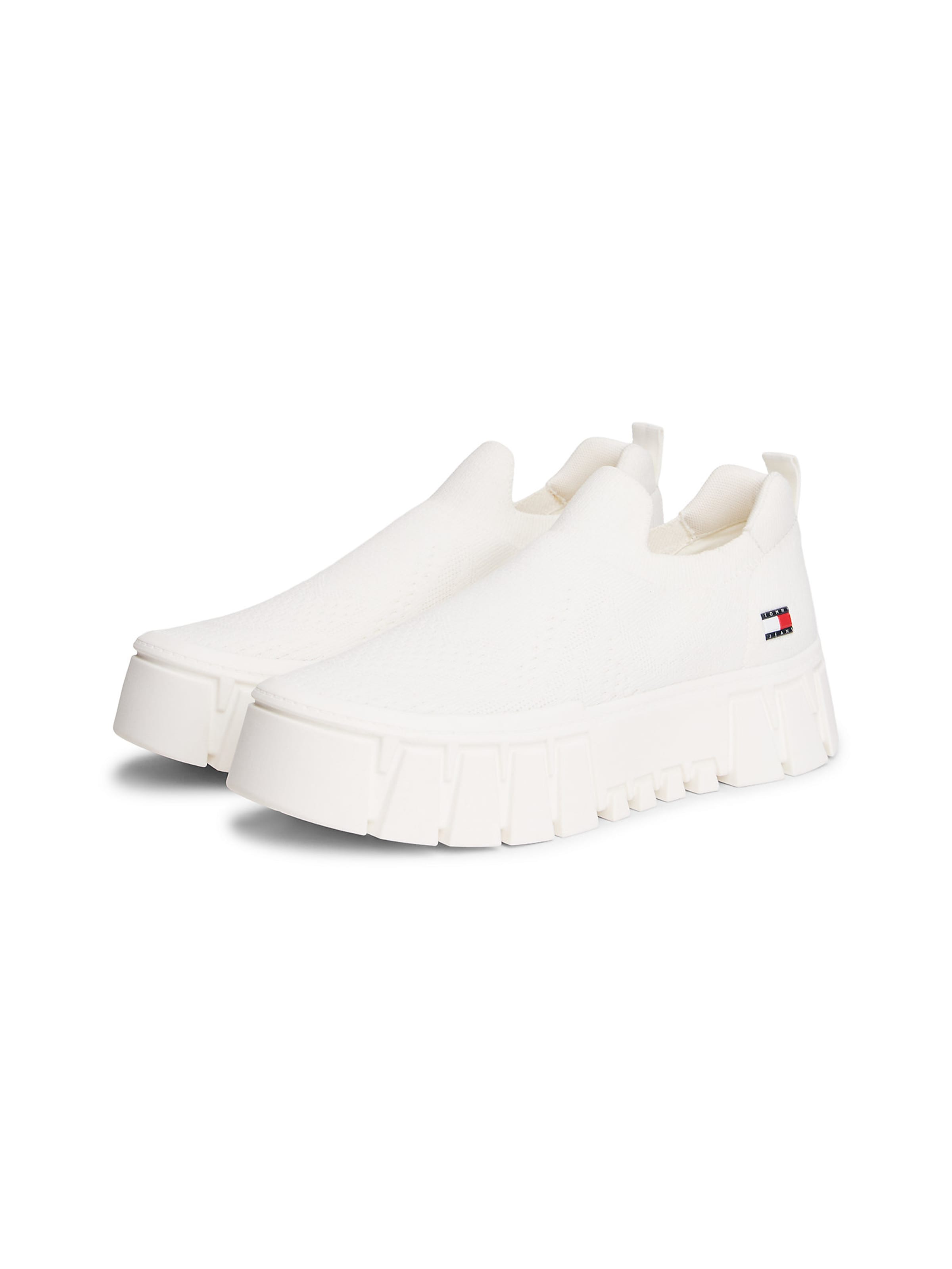 Slip on Tommy Jeans en blanc